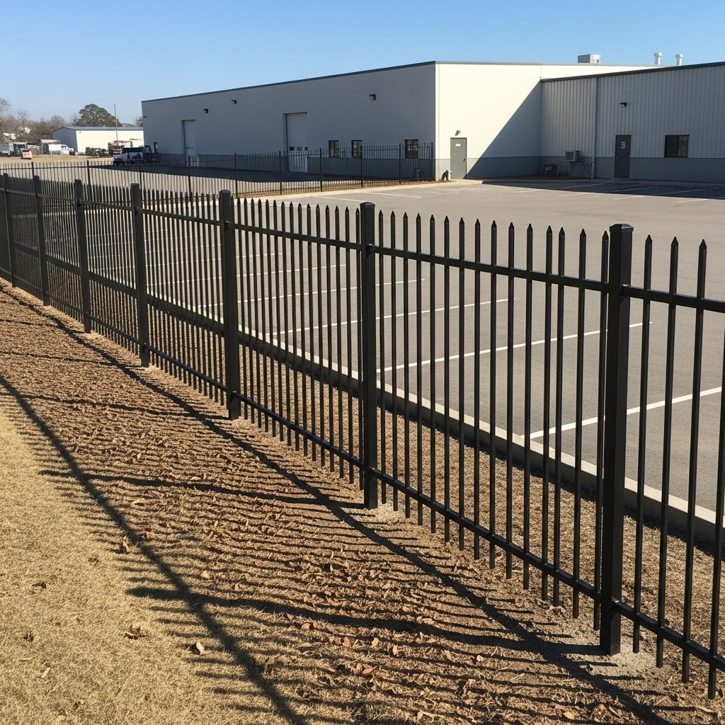 Professional commercial fencing installation for business properties